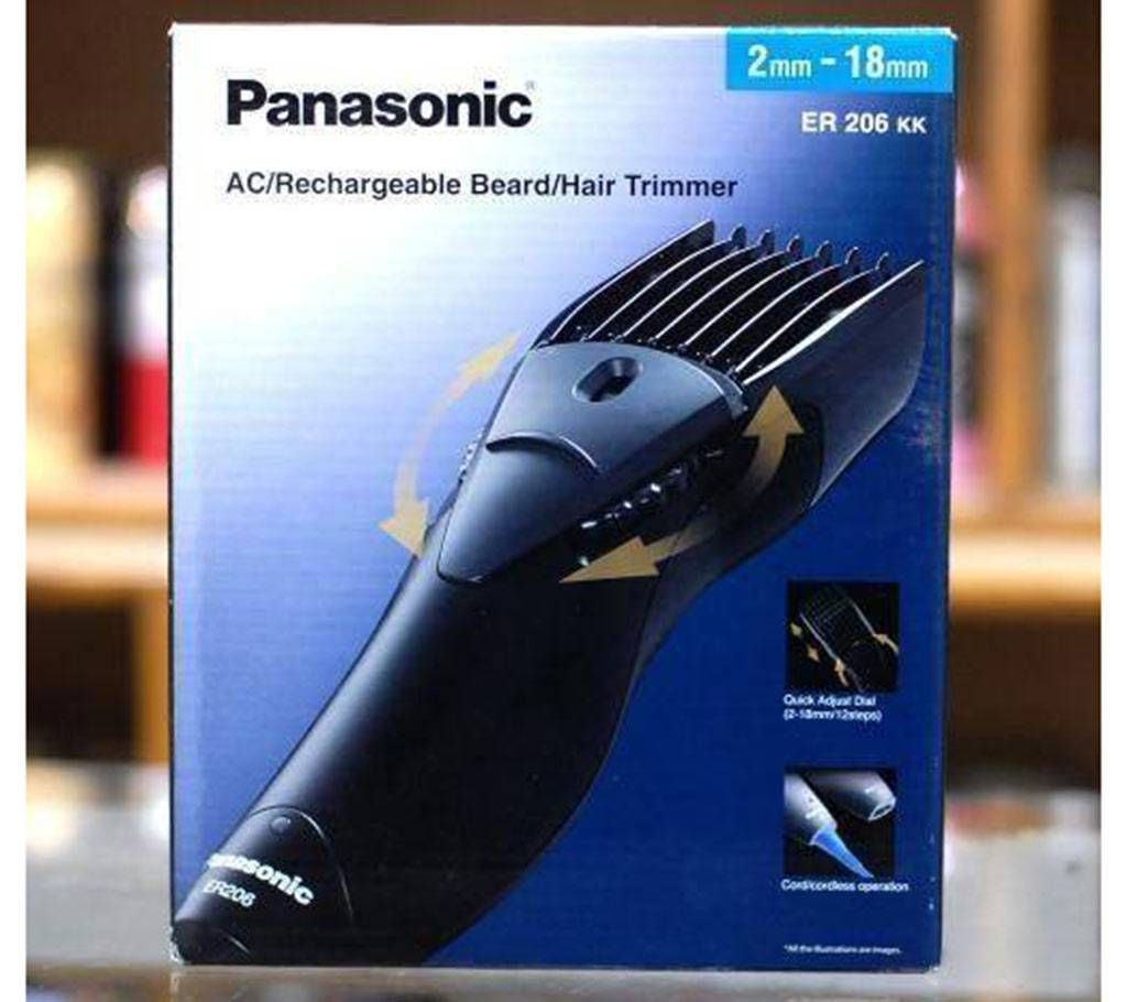 Panasonic ER206K Trimmer For Men 