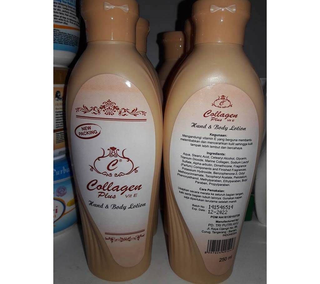 Collagen Plus Vit E hand & body lotion