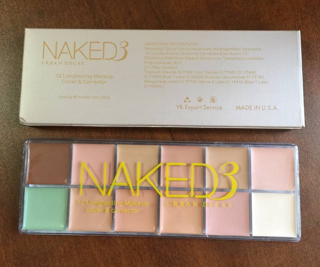 Naked 3 Makeup Cover & Corrector