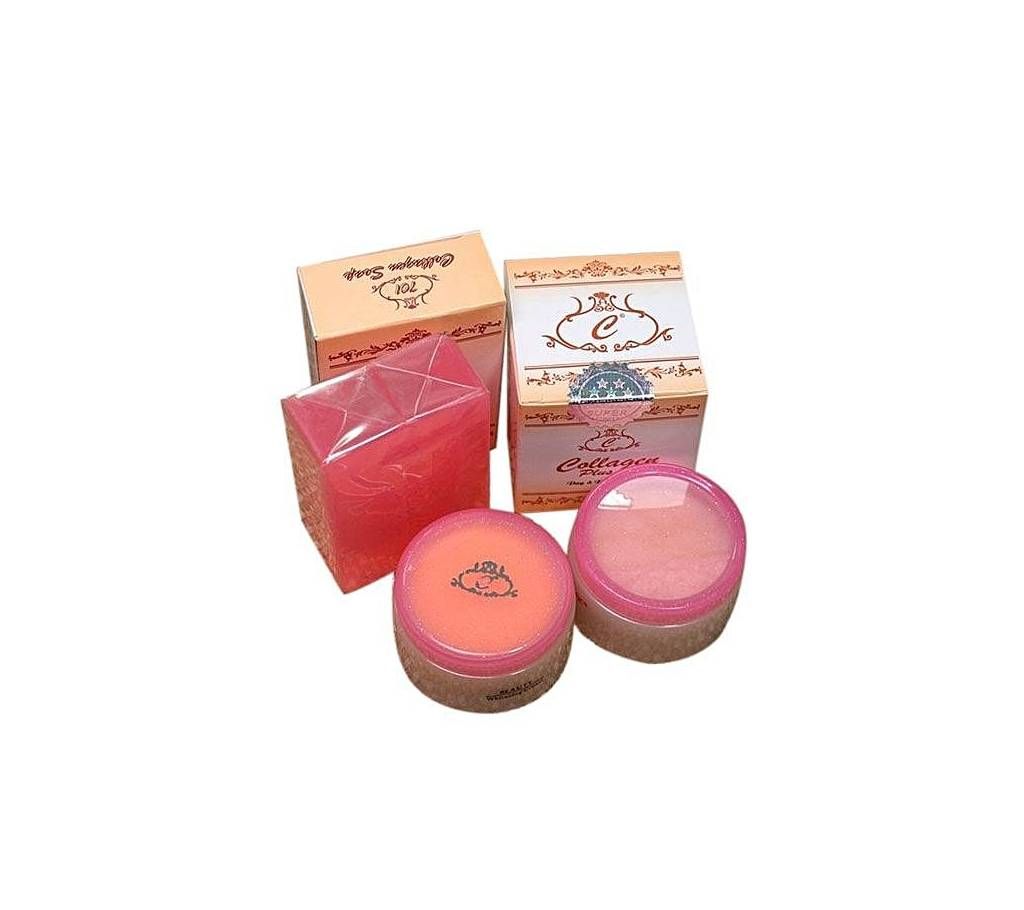 Collagen Day night cream with soap