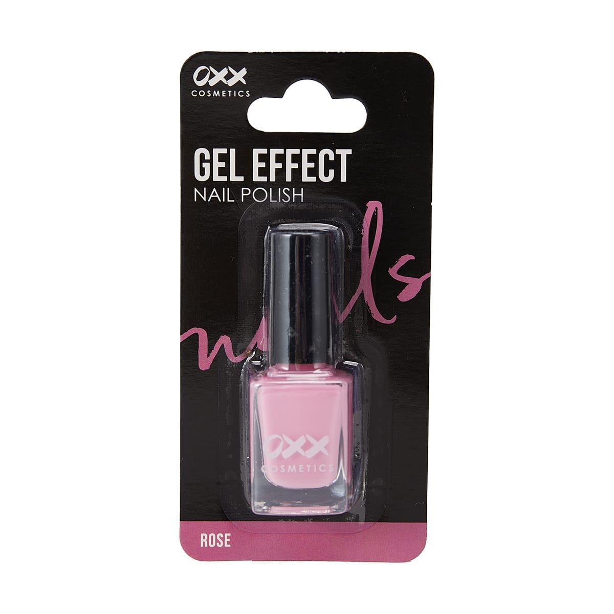 OXX Cosmetics Gel Effect Nail Polish - Rose