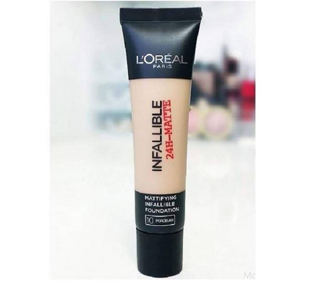 L'Oreal 24H-Matte Waterproof foundation 