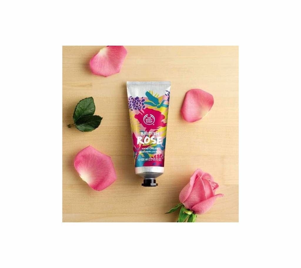British Rose Petal-Soft Hand Cream 100ml