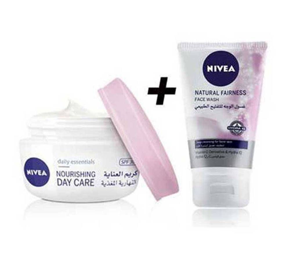 Nivea Day care cream- facewash free 
