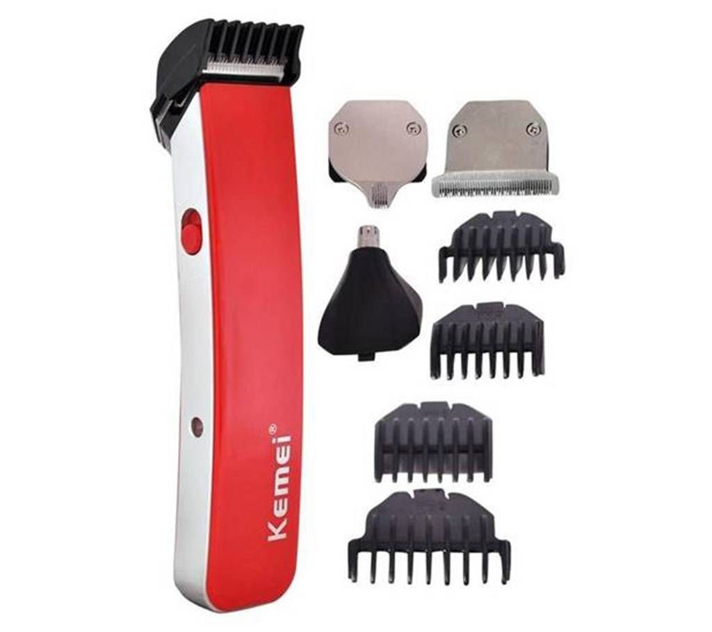 Kemei KM-3580 Shaver (Red)
