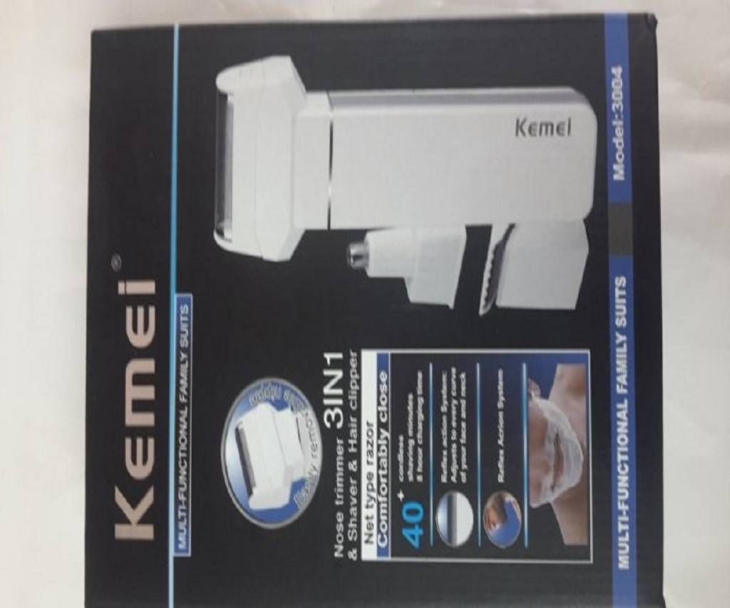 Kemei KM 3004 Rechargeable Electric Shaver