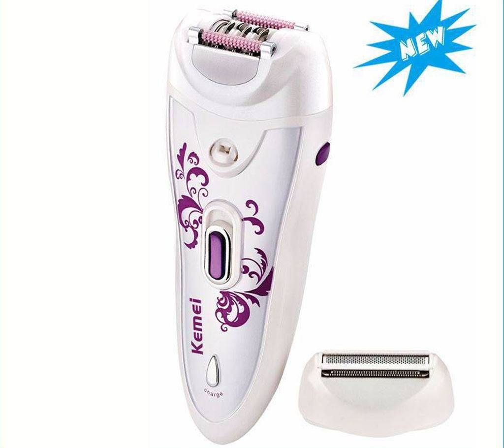 Kemei 2 in 1 Lady Shaver Epilator