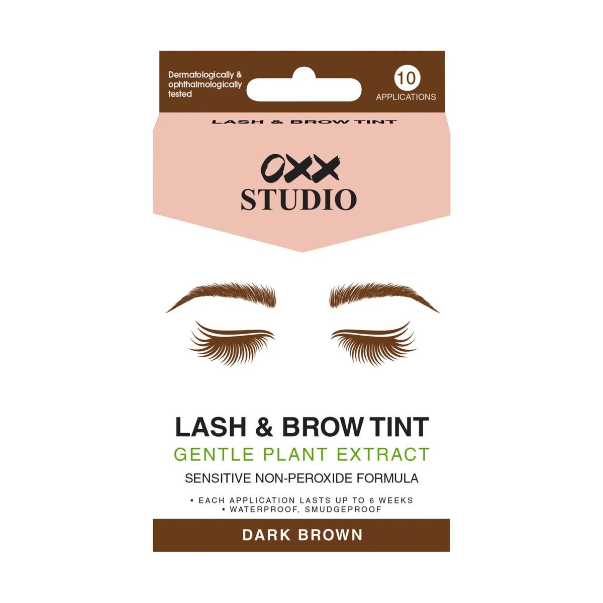 OXX Studio Lash & Brow Tint - Dark Brown