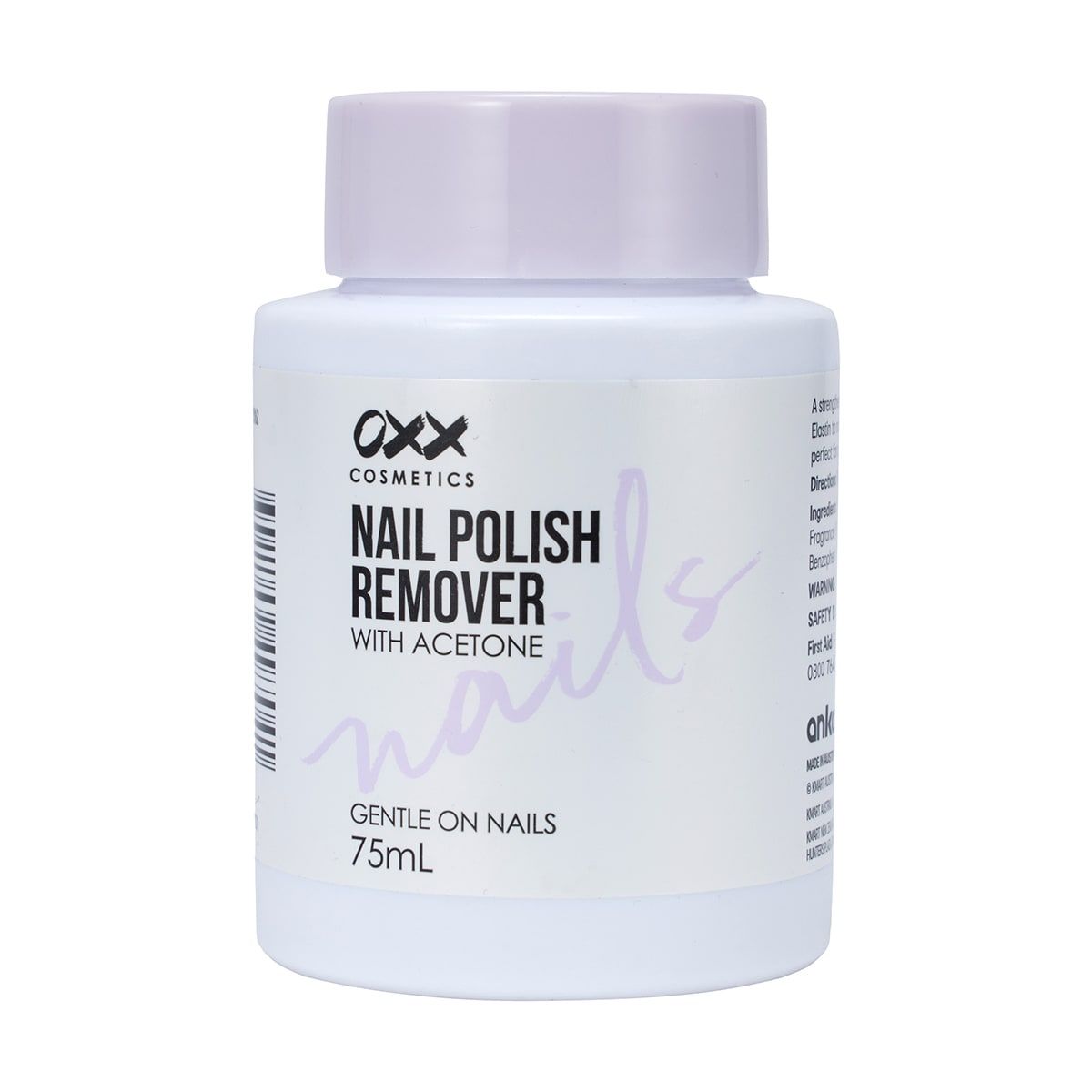 OXX Cosmetics Nail Polish Remover with Acetone