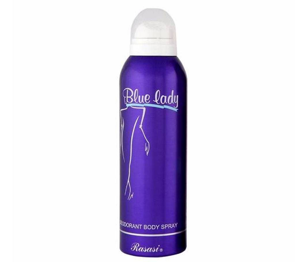 Rasasi Blue Lady Deodorant Body Spray For Women