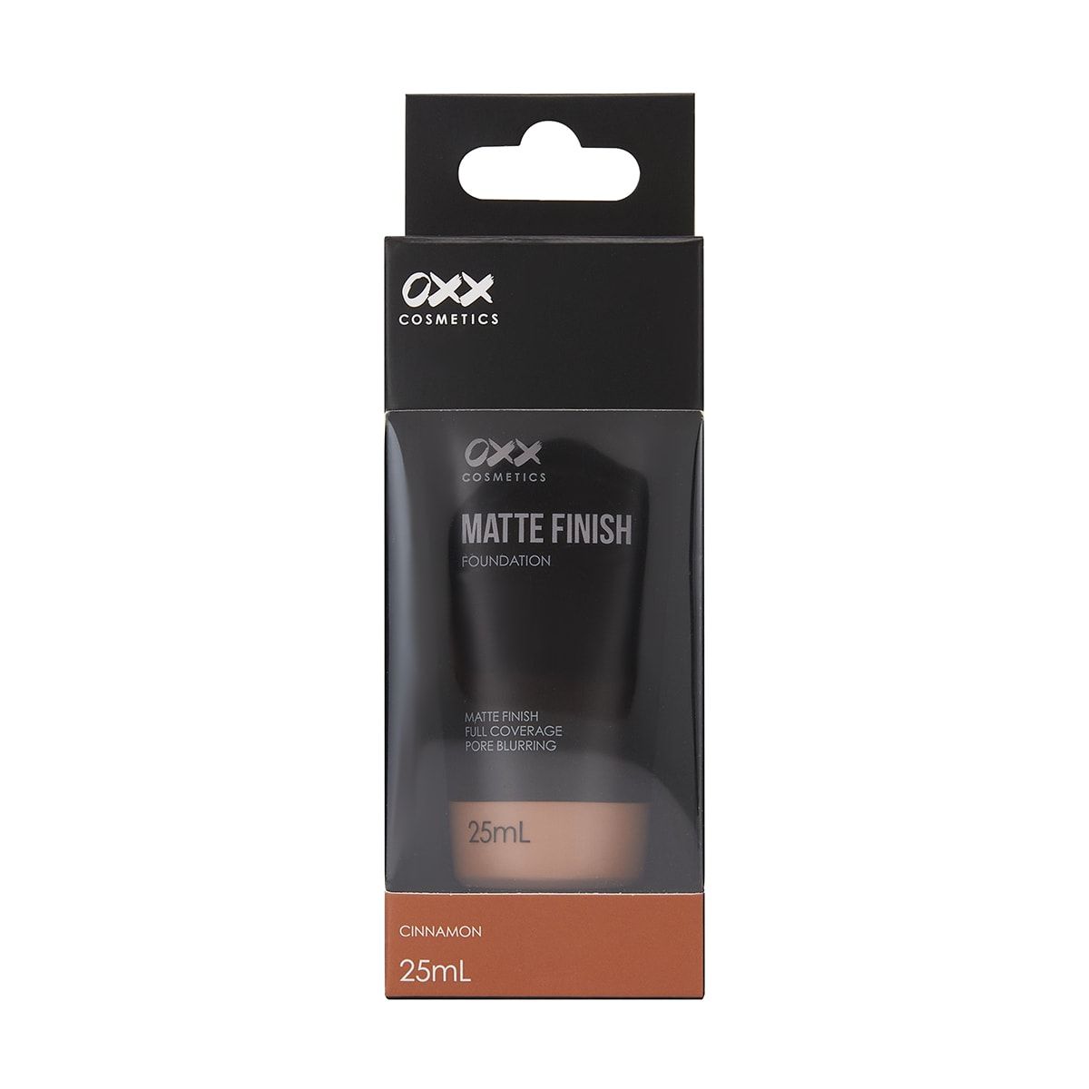 OXX Cosmetics Matte Finish Foundation - Cinnamon