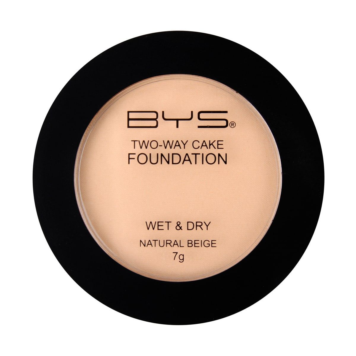 BYS Two-Way Cake Foundation - 7g, Natural Beige