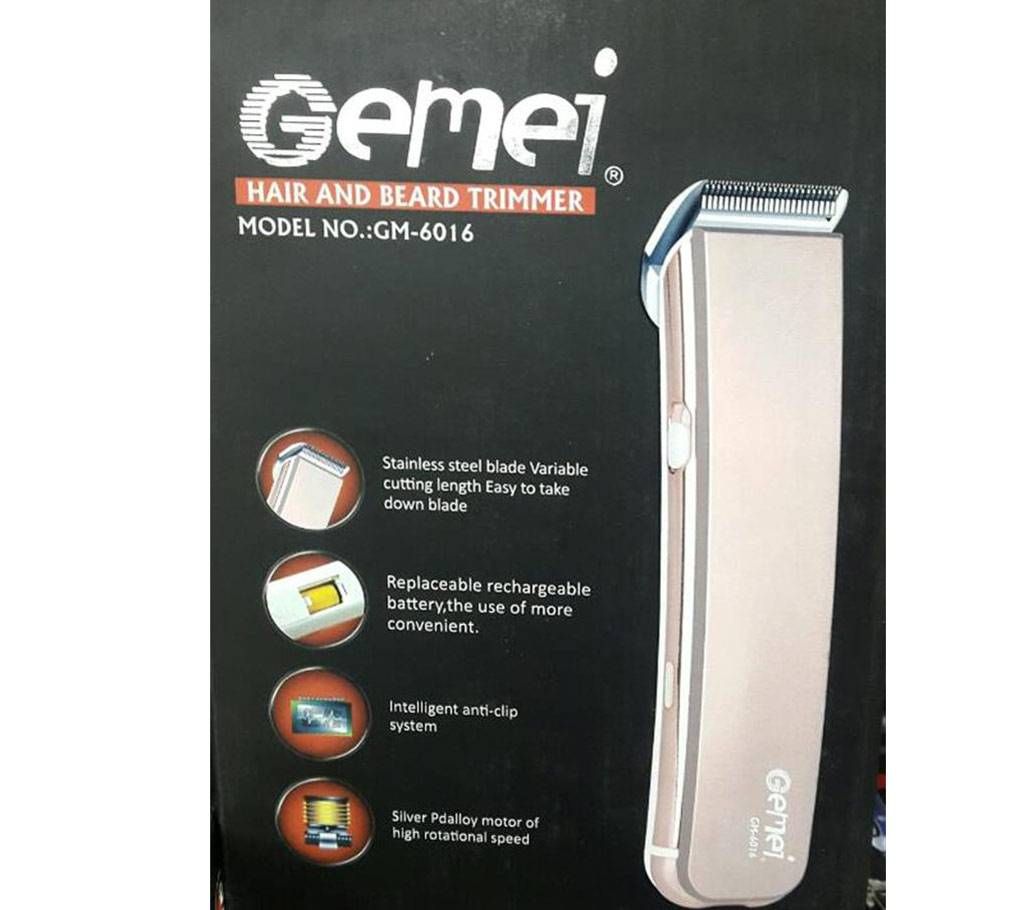 GEMEI GM-6016 hair trimmer 