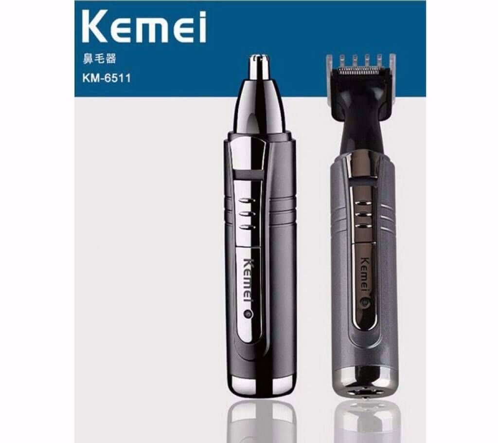 Kemei KM-6511 2 in 1 nose/hair trimmer 