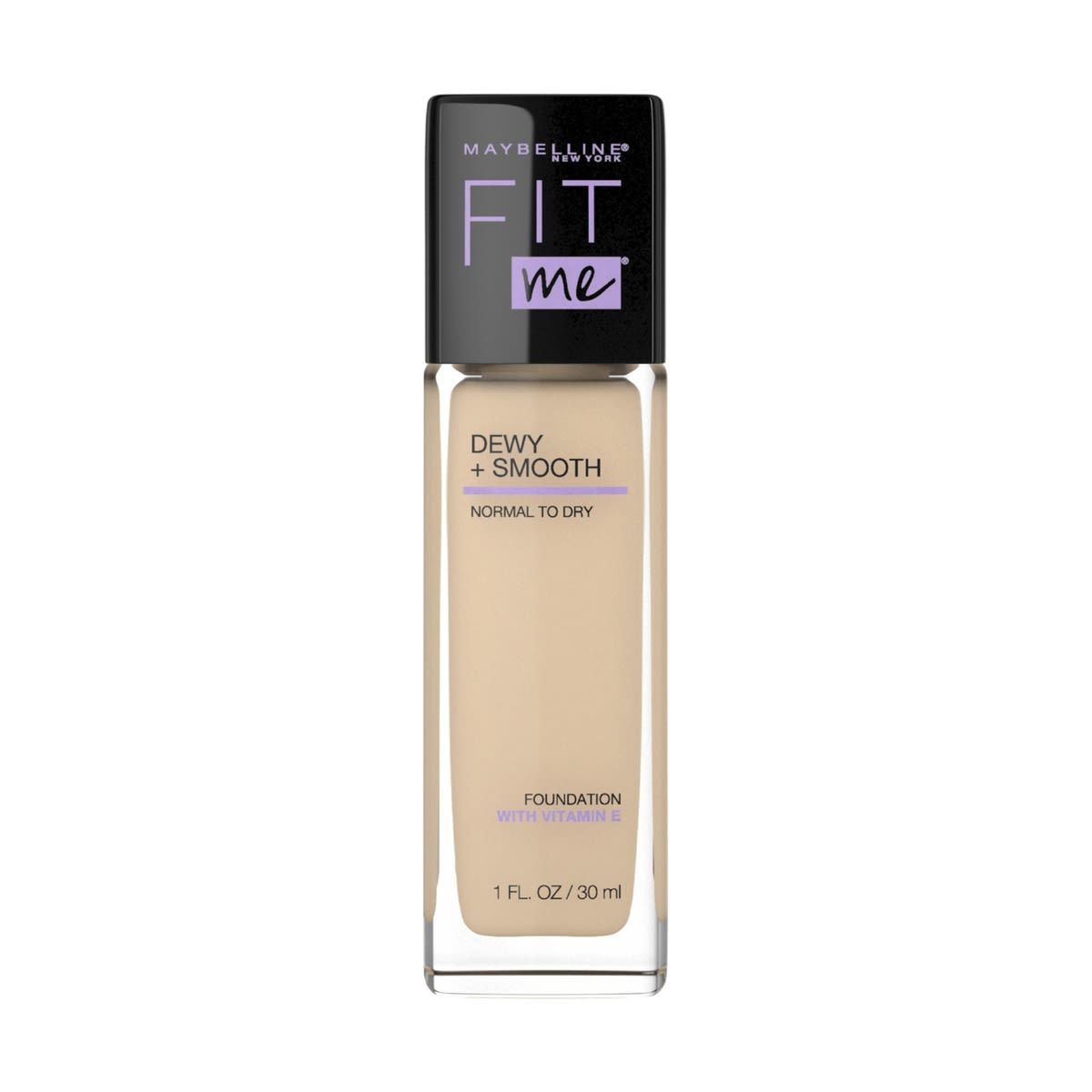 Maybelline Fit Me Dewy & Smooth Luminous Liquid Foundation - Classic Ivory 120