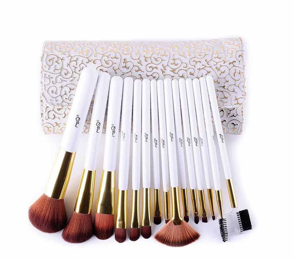 MSQ 15pcs Makeup Brushes Set