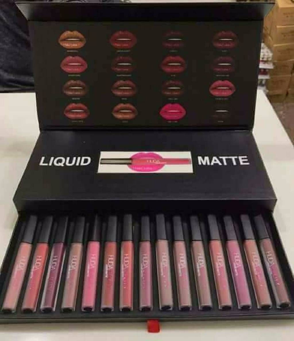 Huda Beauty liquid matte lipstick-16 colors