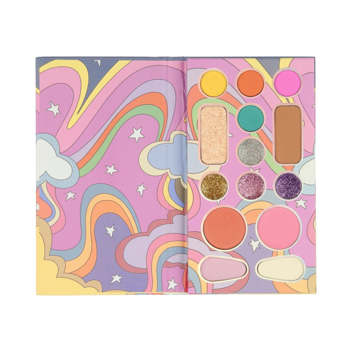BYS 14 Shades Psychedelic Makeup Palette - Sunset