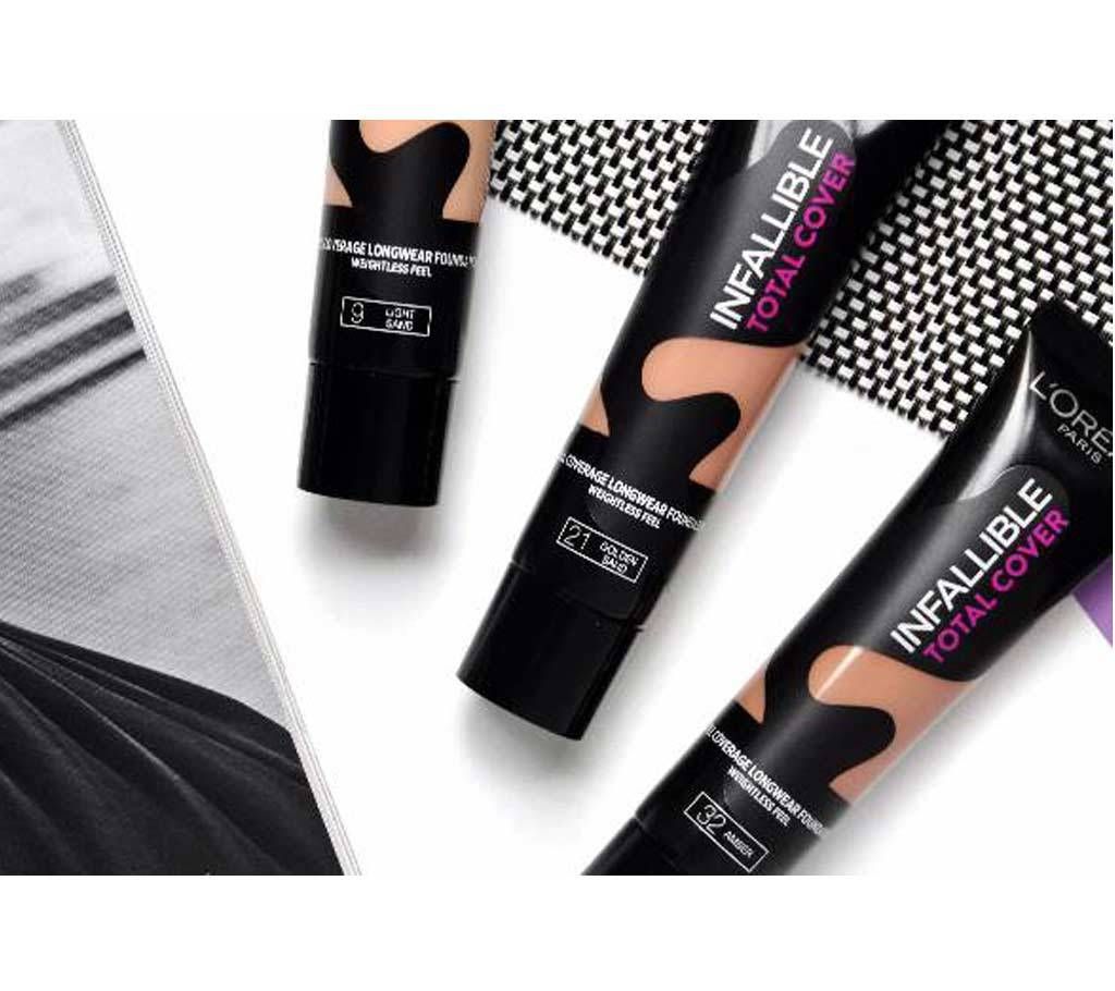 L'Oréal Infallible total cover foundation