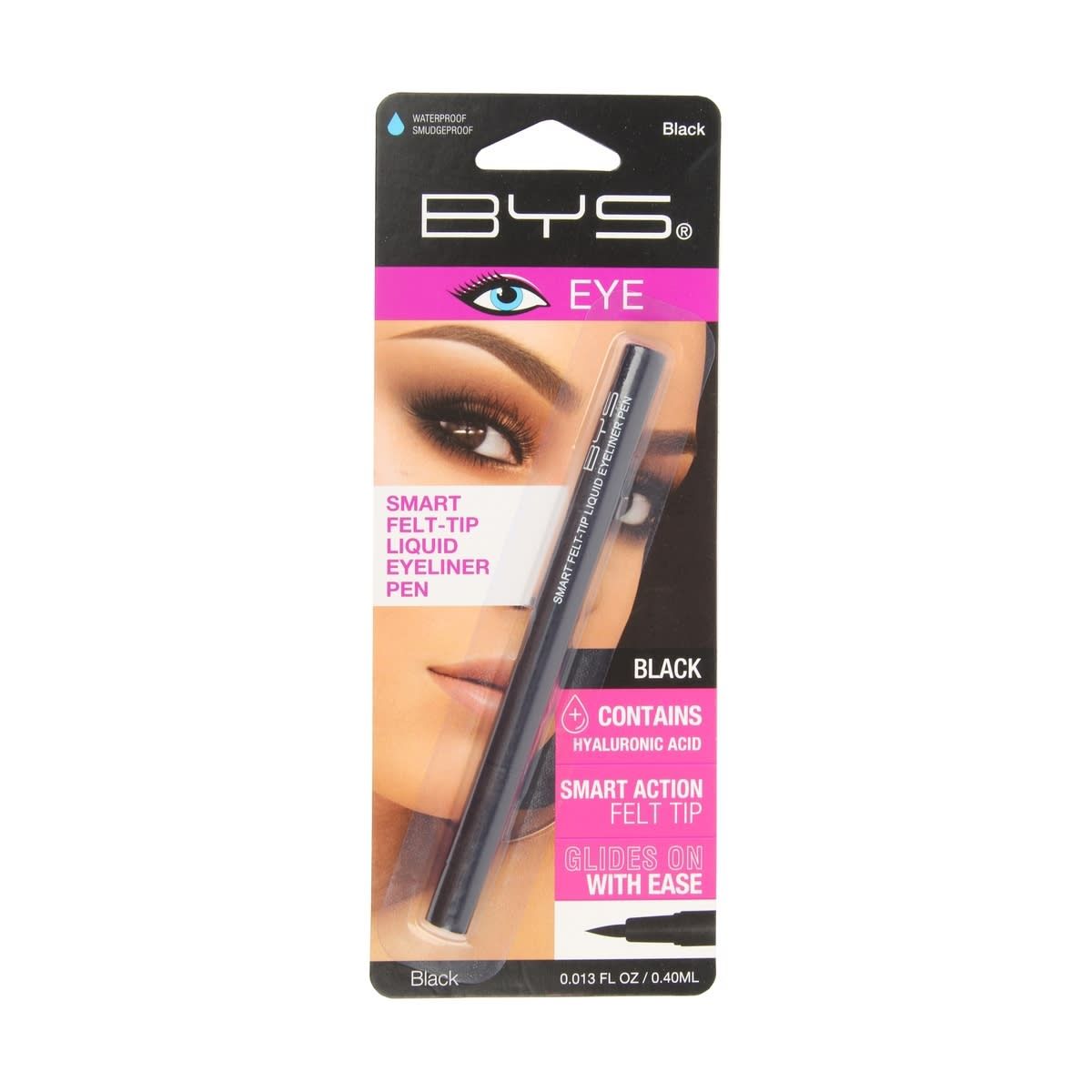 BYS Smart Felt-Tip Liquid Eyeliner - Black
