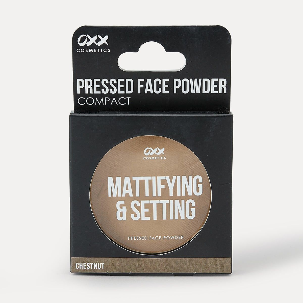 OXX Cosmetics Pressed Face Powder Compact - Chestnut