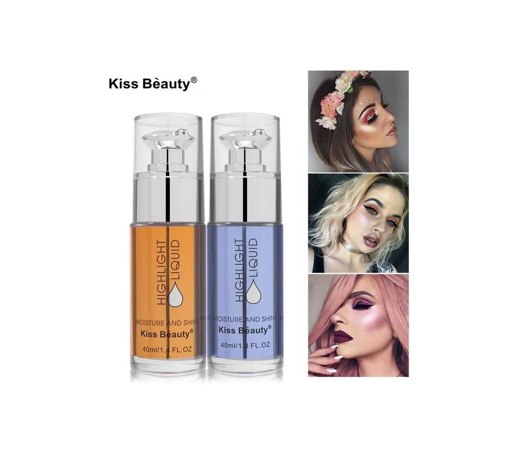 Kiss Beauty Liquid Highlight - 40ml - Korea 