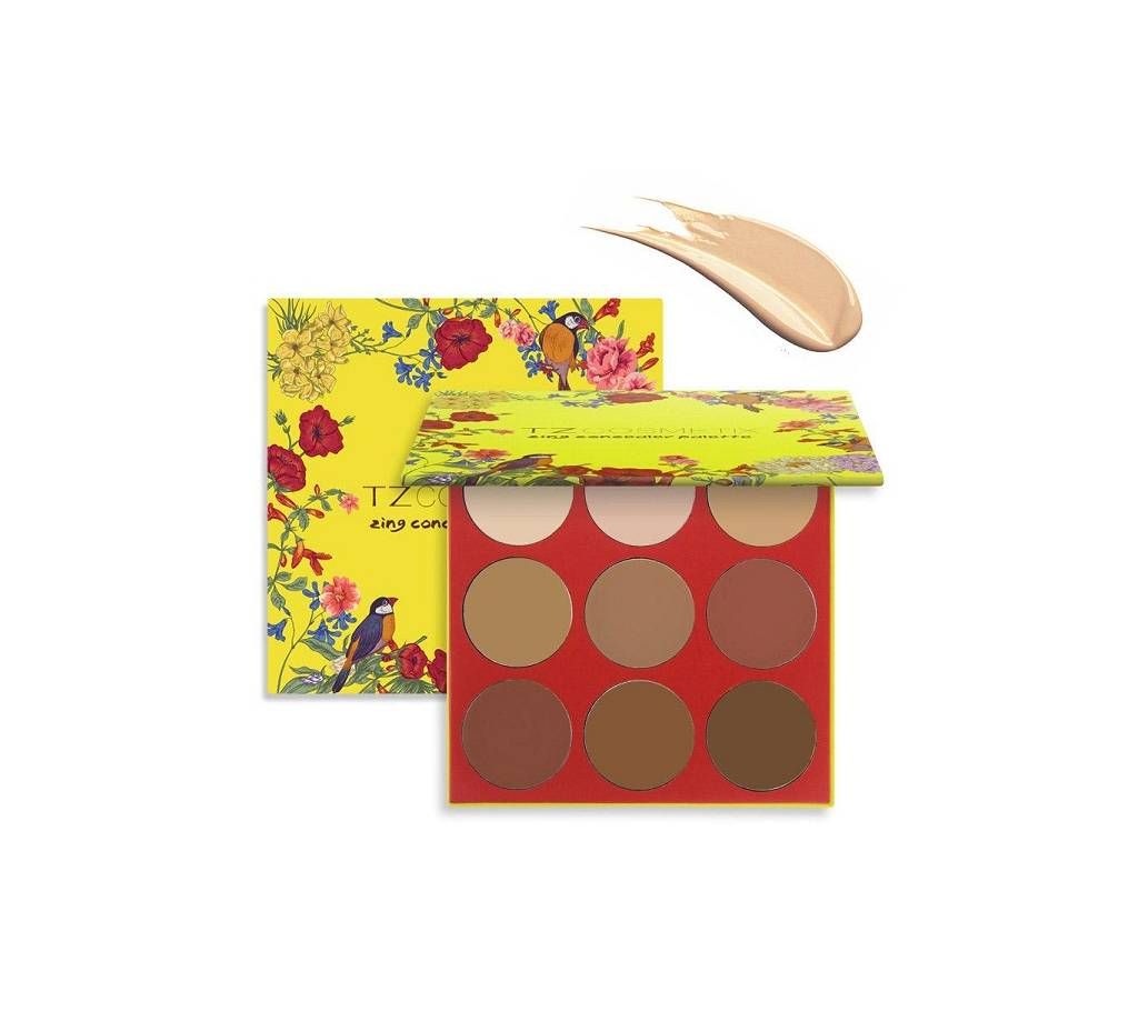 TZ 9 color Concealer Palette