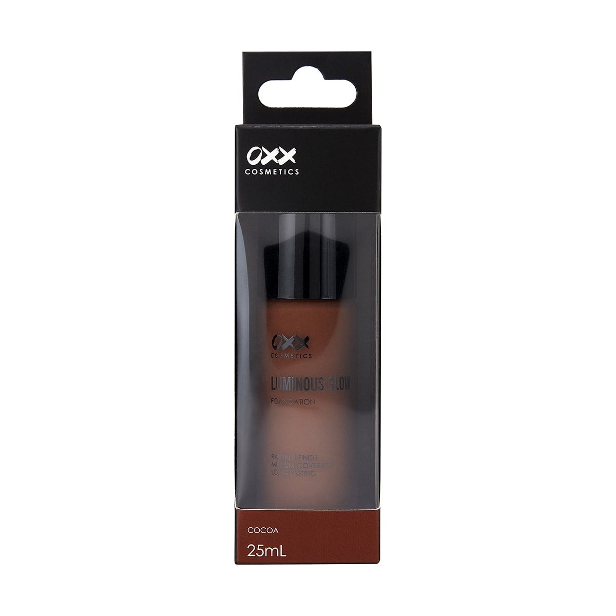 OXX Cosmetics Luminous Glow Foundation - Cocoa