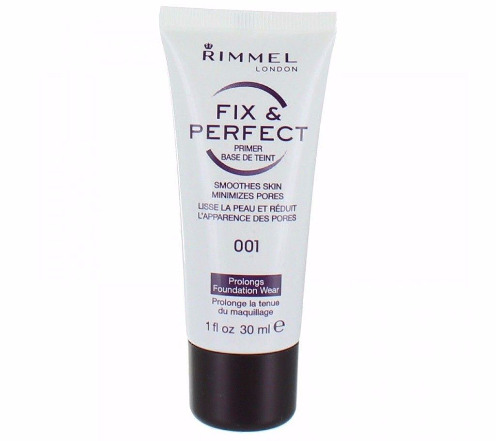 Rimmel Fix & Perfect Foundation Primer