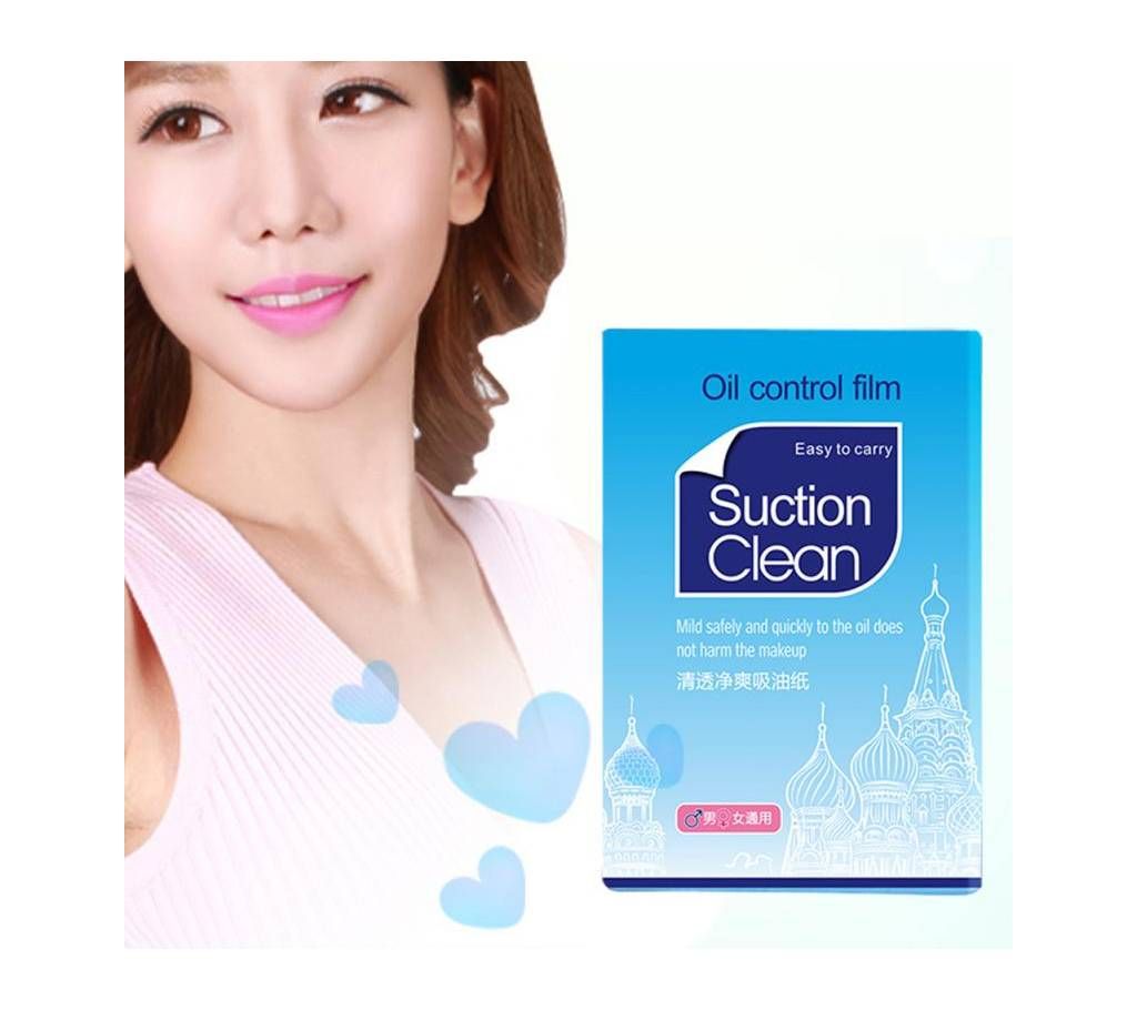 100sheets/pack Facial Oil Blotting Sheets Oil Absorbing Papers