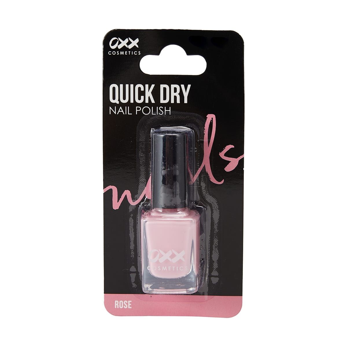 OXX Cosmetics Quick Dry Nail Polish - Rose