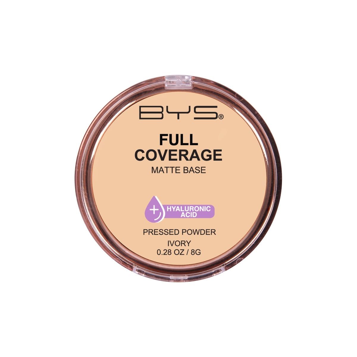 BYS Full Coverage Pressed Powder - Ivory