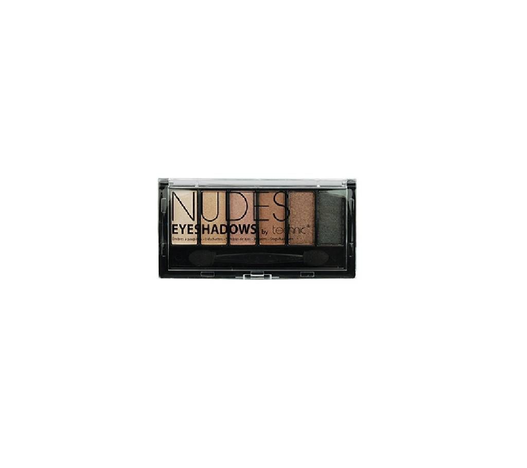 Technic 6 Piece Eyeshadow Palette - Nudes