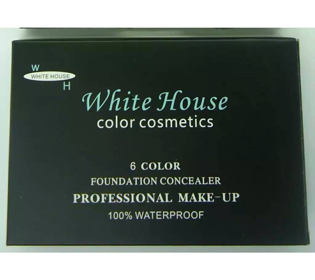 White House Foundation Concealer 1 plate in 6 colours Shade-01
