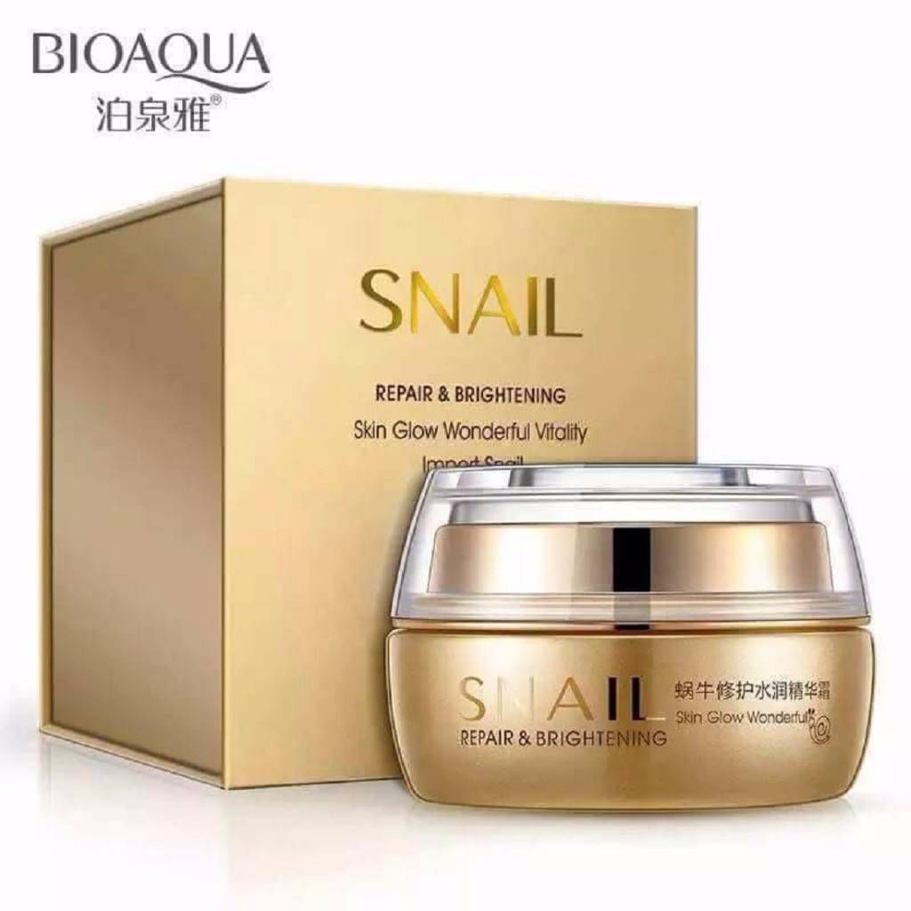 BIOAQUA Snail Repair and brightening sleeping mask