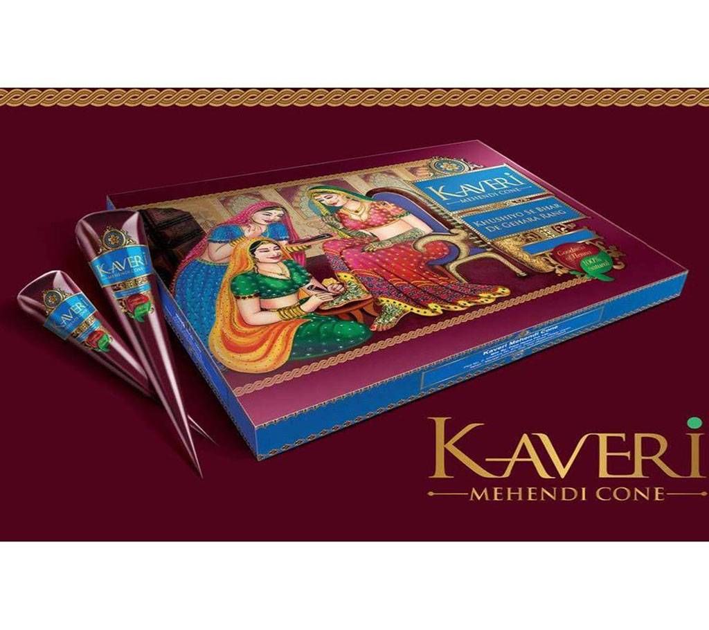 Kaveri mehedi original (4 piece)
