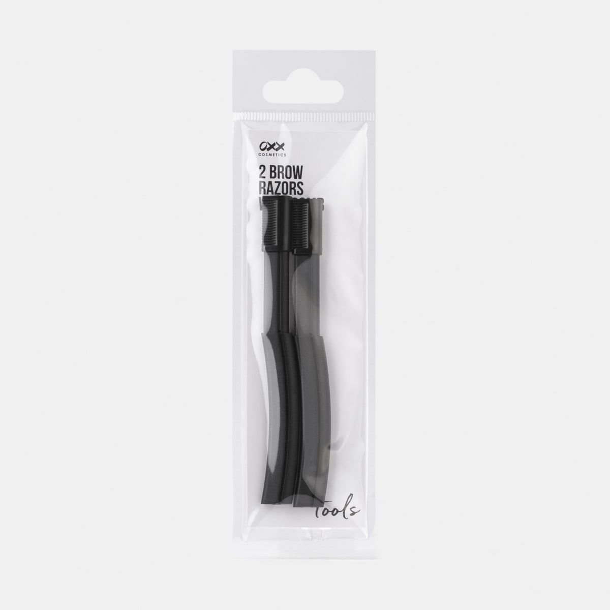 2 Pack OXX Studio Brow Razors with Comb