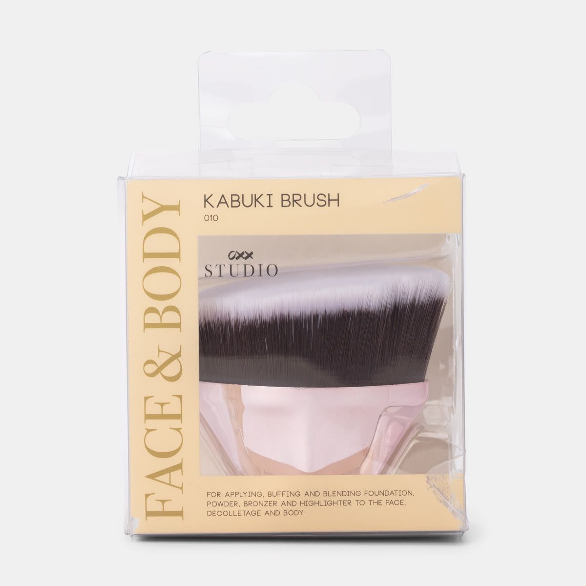 OXX Studio Face and Body Kabuki Brush - Pink