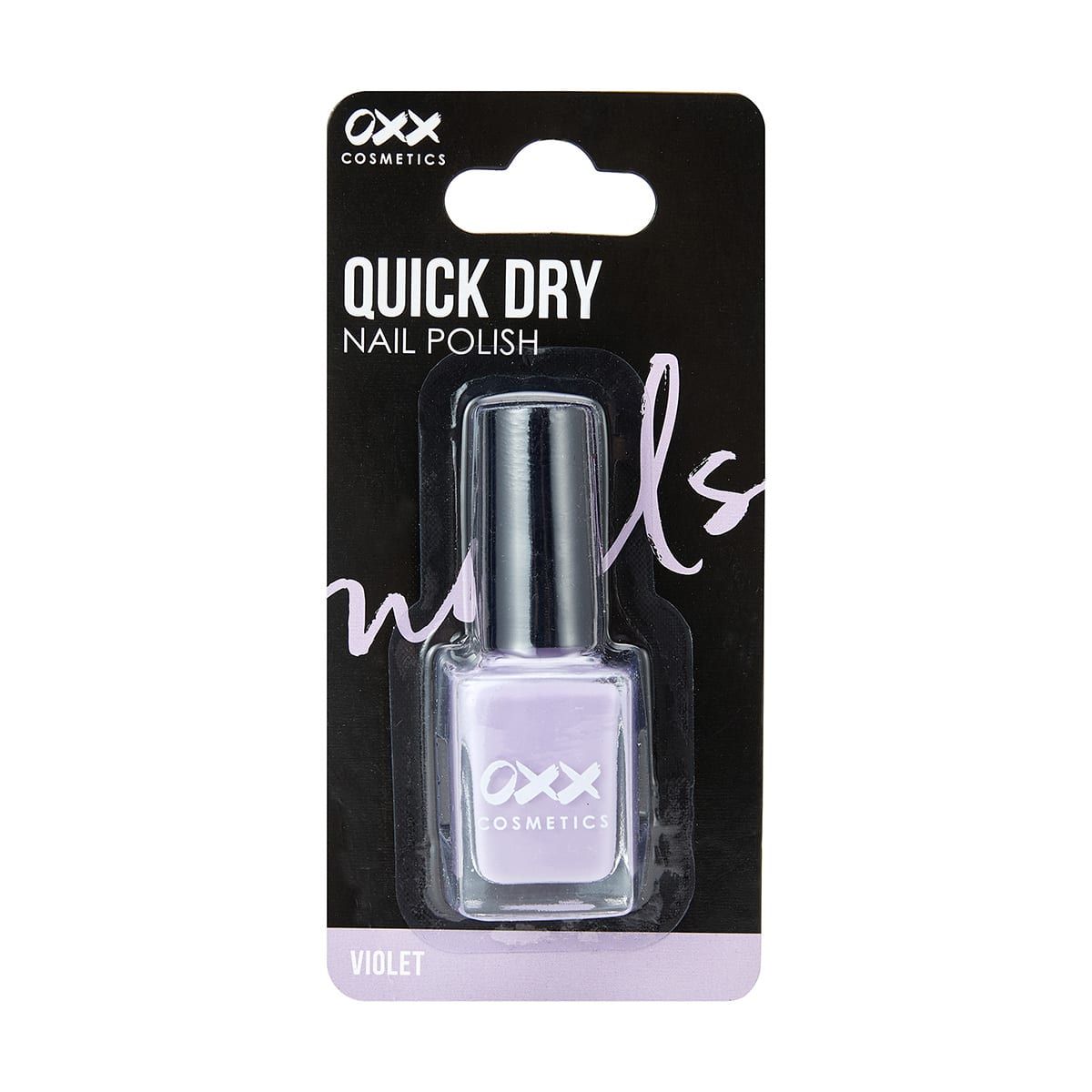 OXX Cosmetics Quick Dry Nail Polish - Violet