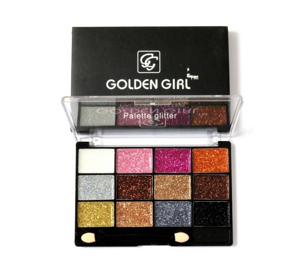 Golden girl palette glitter