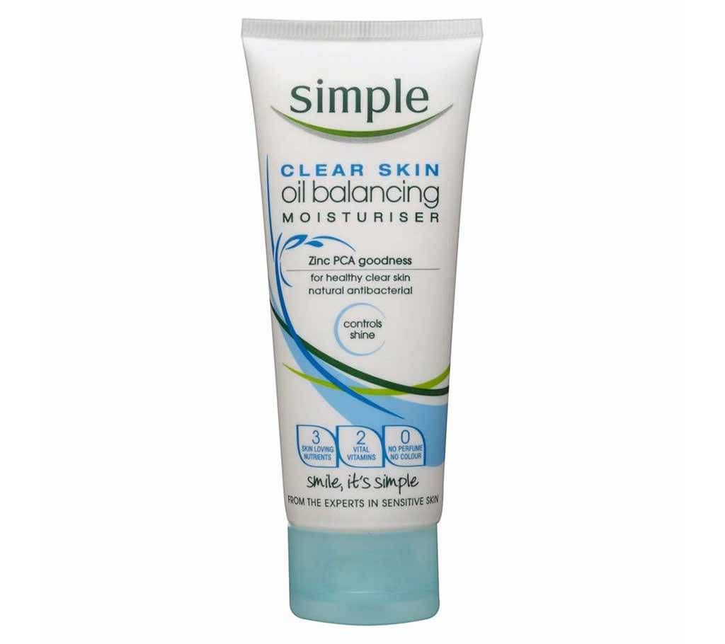 Simple Clear Skin Oil Balancing cream 