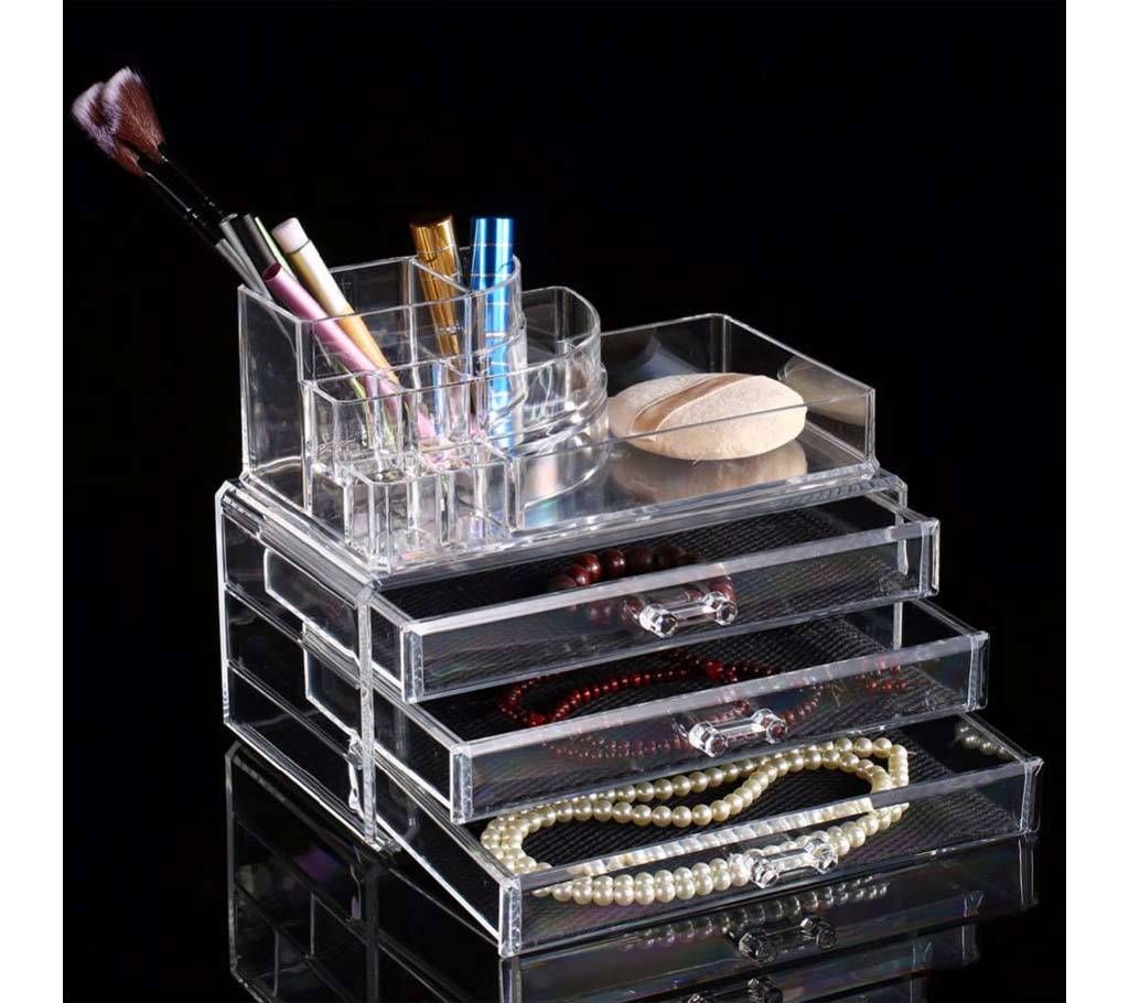Cosmetic organizer box 3 drawer