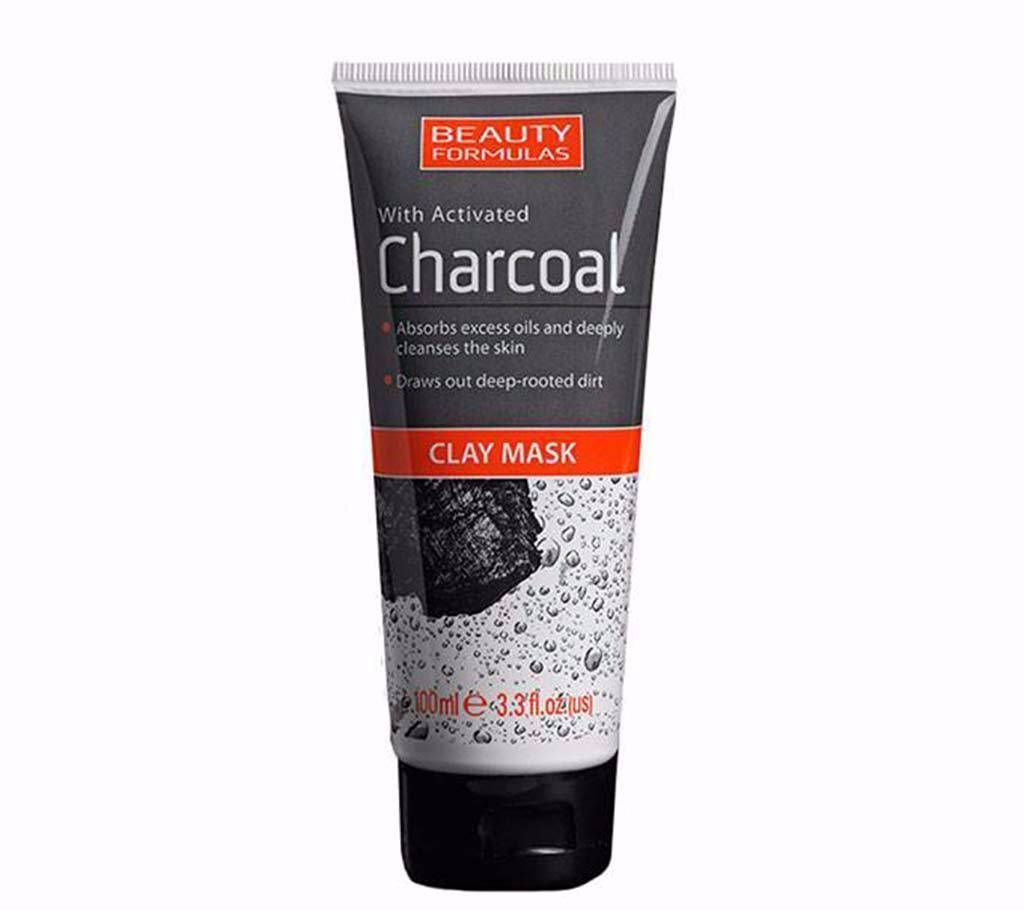 Beauty formulas charcoal clay face mask