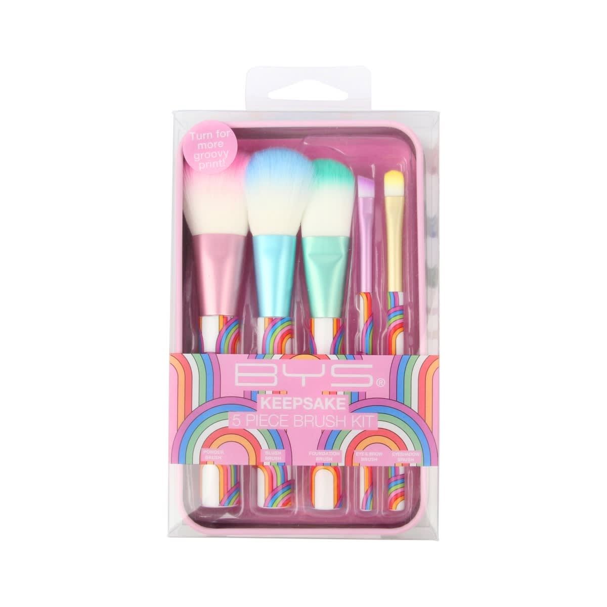 BYS 5 Piece Keepsake Brush Kit - Joyful