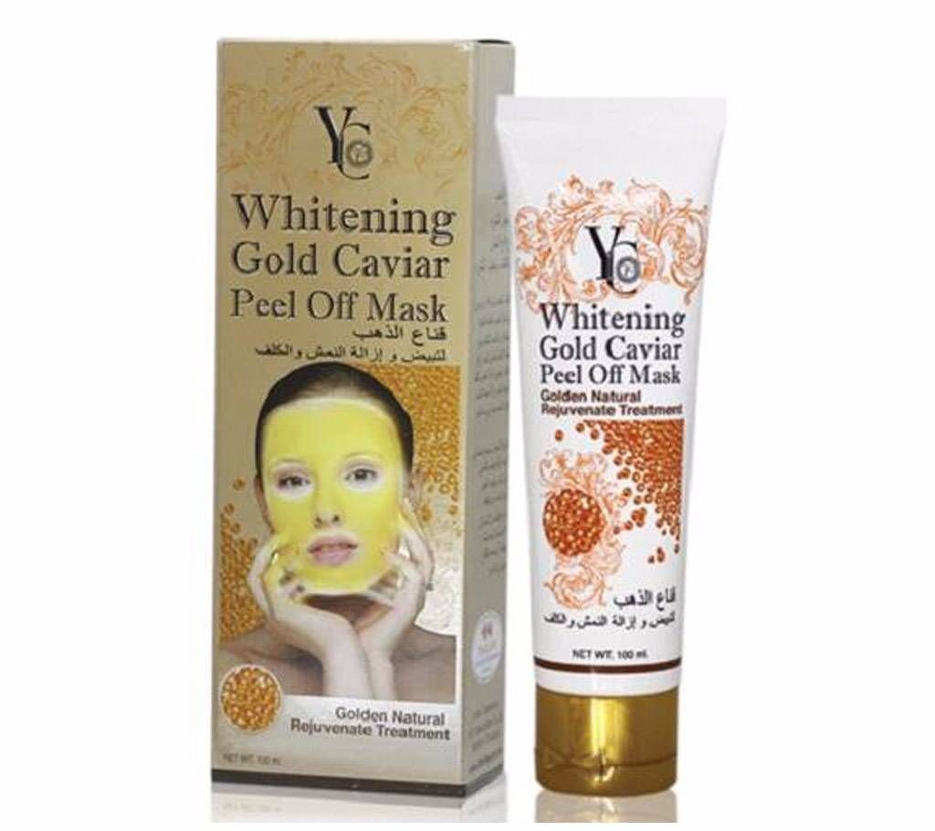 YC Peel Off Mask Whitening Gold Caviar