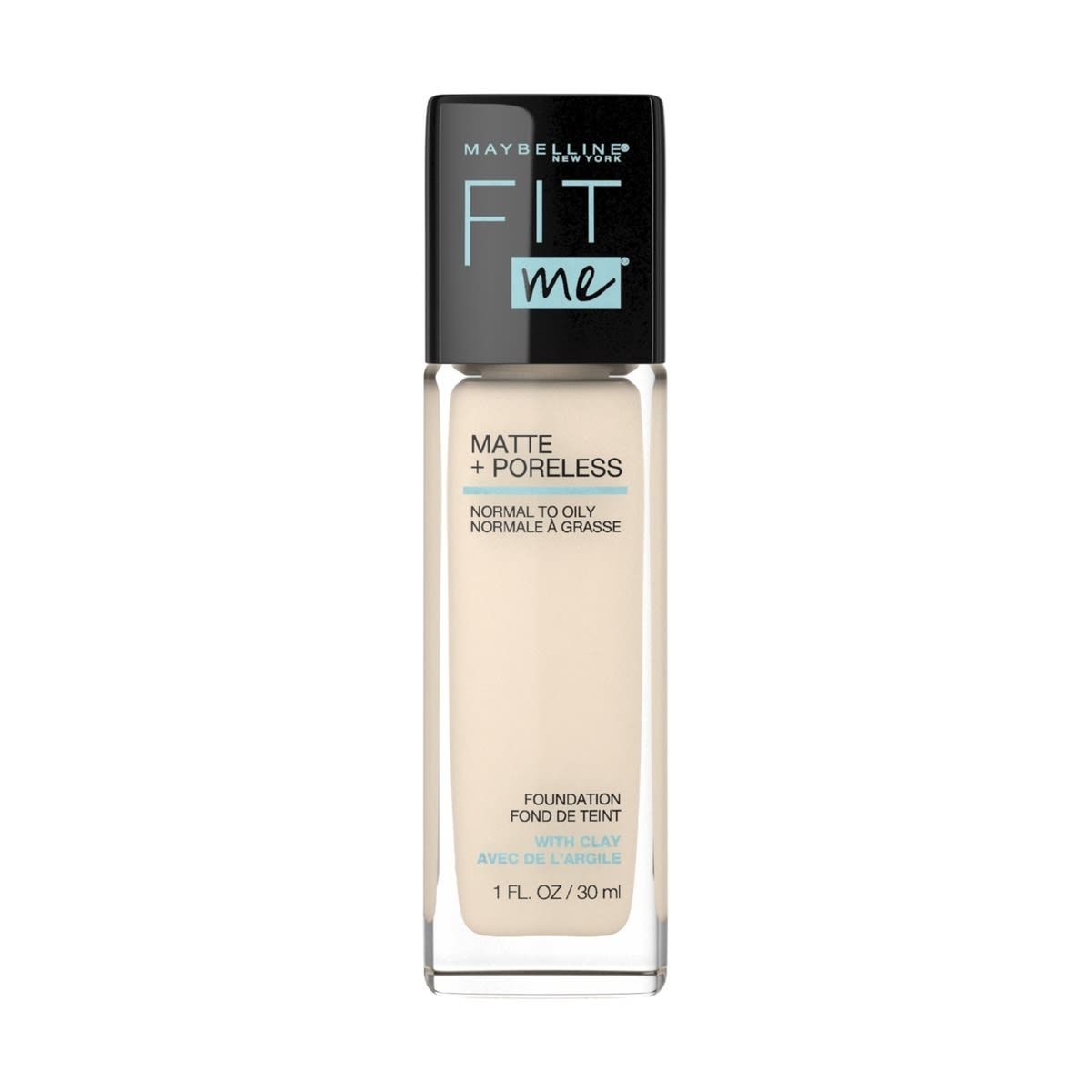 Maybelline Fit Me Matte & Poreless Mattifying Liquid Foundation - Porcelain 110