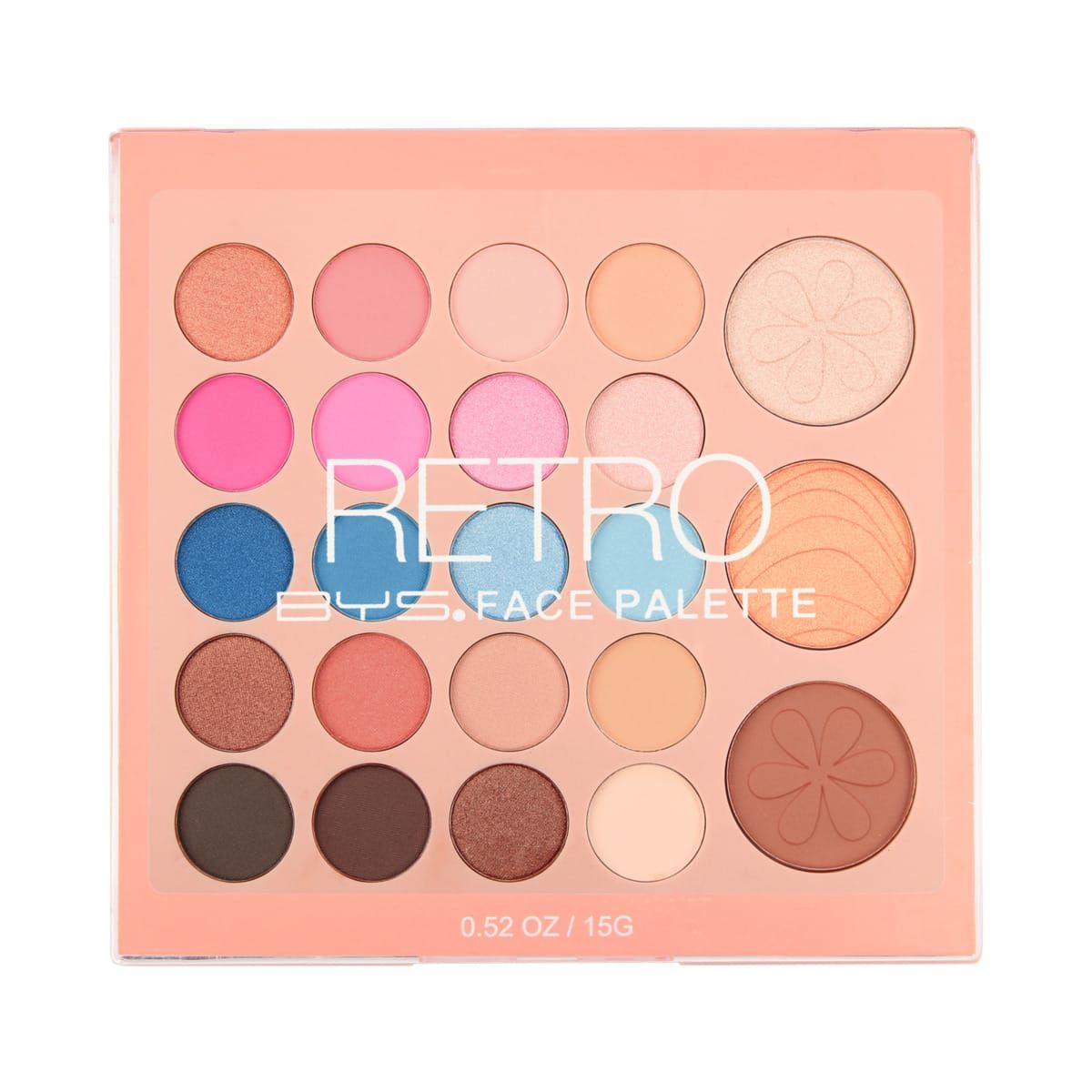 BYS 23 Shades Retro Face Palette