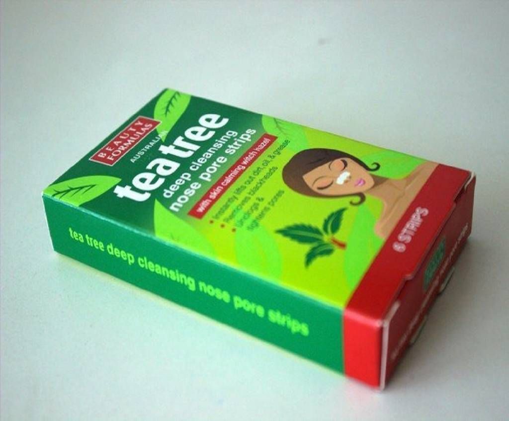 Beauty Formulas Tea Tree Deep  cleansing Nose pore strips
