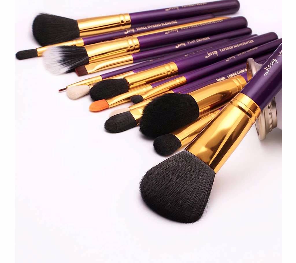 Jessup T095 15PCS  Purple & Gold set J
