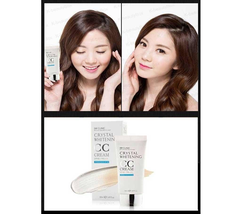 Crystal Whitening CC Cream - 70ml - Korea